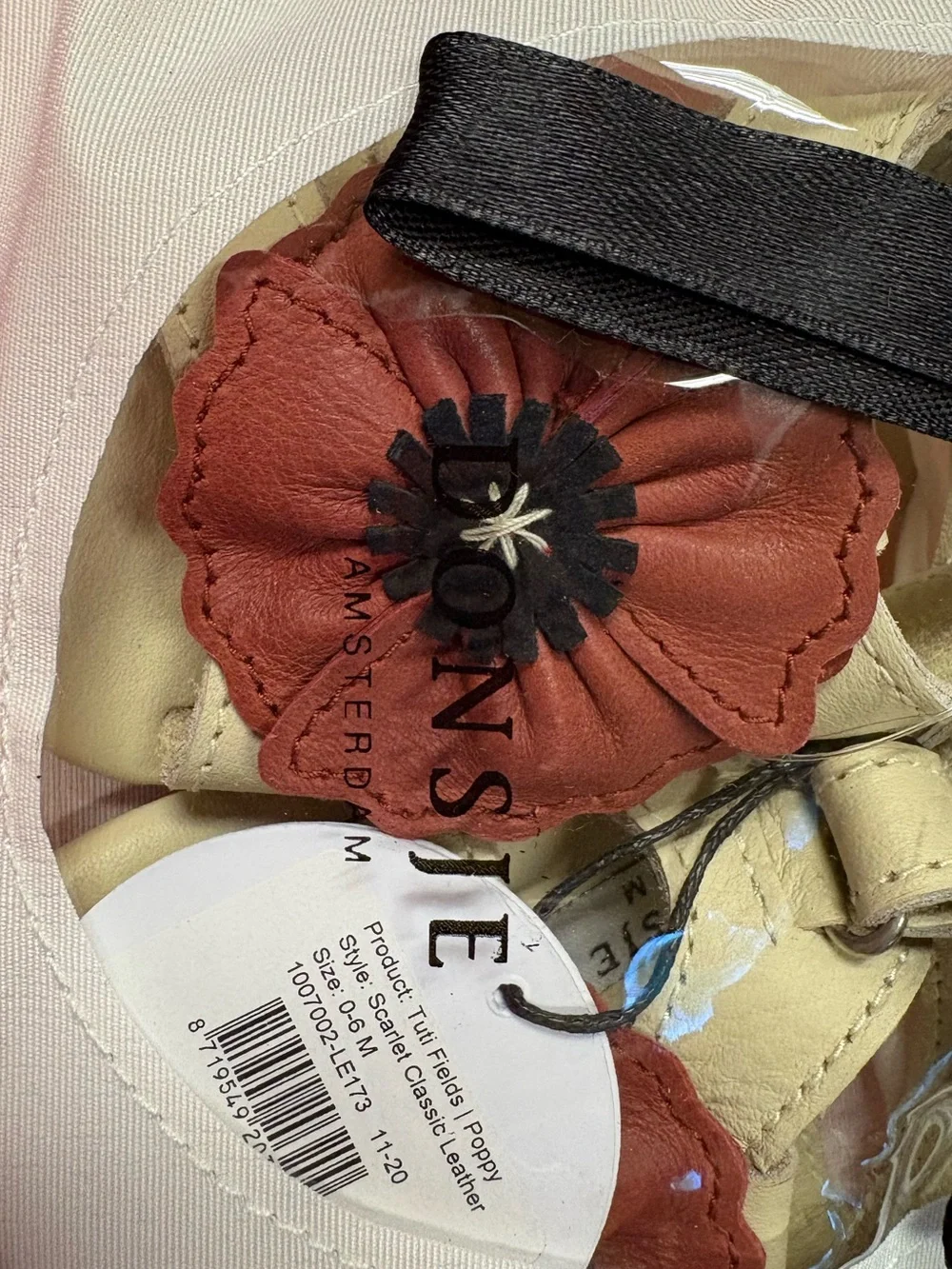 NWT Donsje Tuti Fields, Poppy, Scarlett Classic Leather Sandals, size 0-6 months
